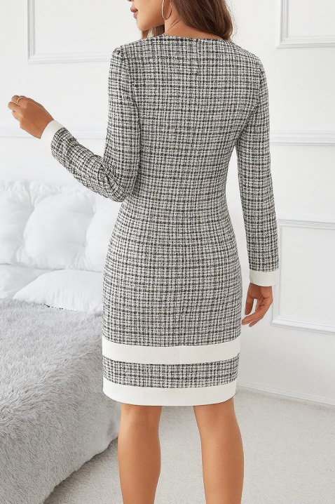 Rochie REMRANDA GREY - Rochii casual | Ivet.RO Rochie REMRANDA GREY, Culoare: gri, IVET.RO - Reduceri de până la -80%
