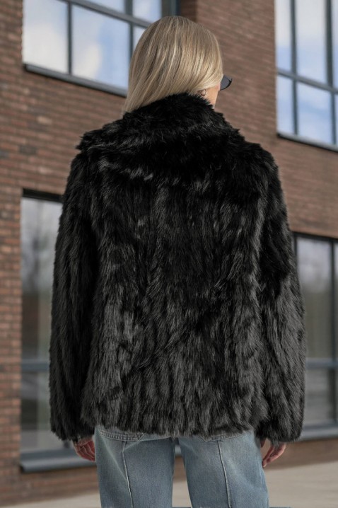 Palton DORONTENZA BLACK - Paltoane | Ivet.RO Palton DORONTENZA BLACK, Culoare: negru, IVET.RO - Reduceri de până la -80%