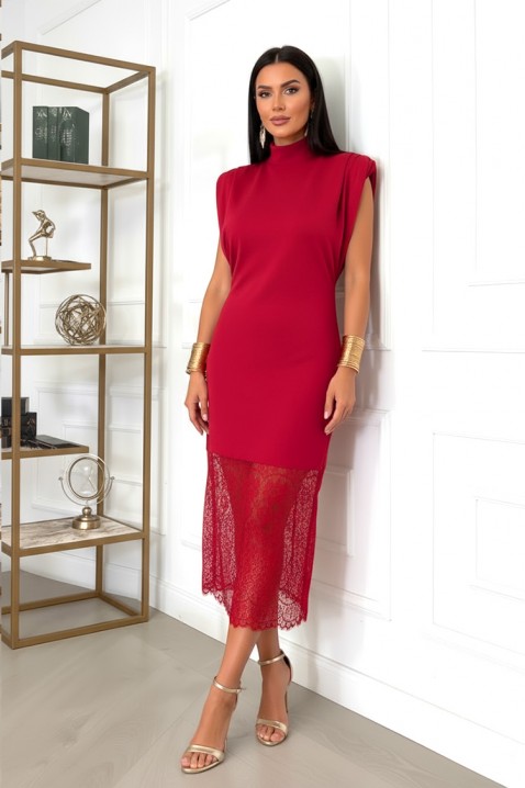 Rochie MRINZELA RED - Rochii midi | Ivet.RO Rochie MRINZELA RED, Culoare: roșu, IVET.RO - Reduceri de până la -80%