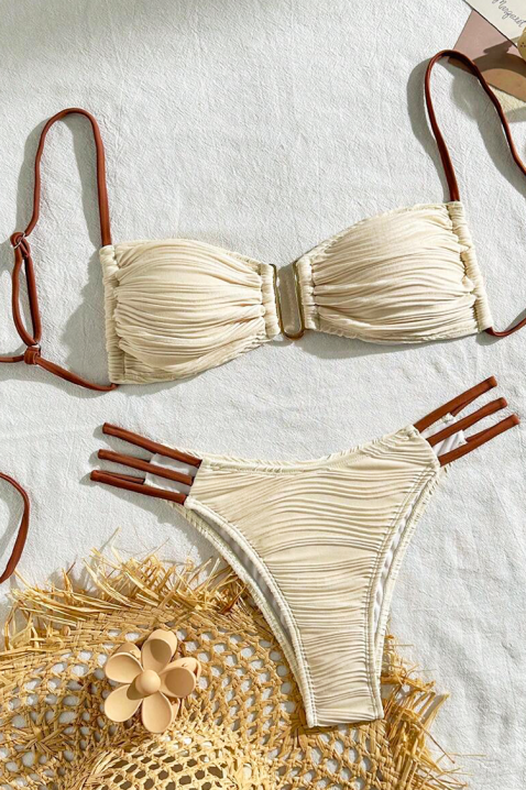 Costum de baie DRIOGEHA, Culoare: ecru, IVET.RO - Reduceri de până la -80%