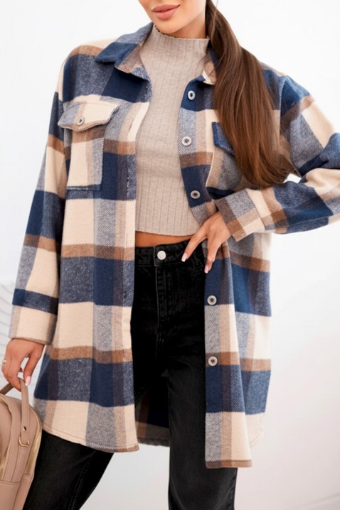 Cămașă damă KASONDA BLUE - Cămăși | Ivet.RO Cămașă damă KASONDA BLUE, Culoare: albastru, IVET.RO - Reduceri de până la -80%