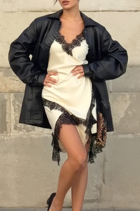 Rochie TOLSIONA - Rochii scurte | Ivet.RO Rochie TOLSIONA, Culoare: ecru, IVET.RO - Reduceri de până la -80%