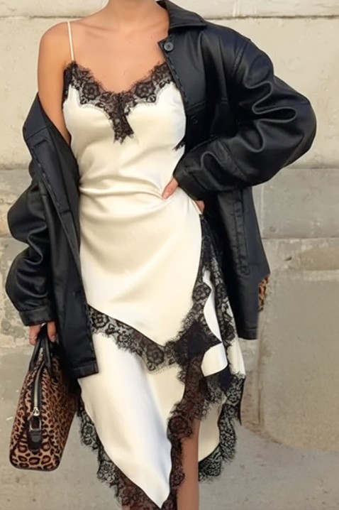 Rochie TOLSIONA - Rochii scurte | Ivet.RO Rochie TOLSIONA, Culoare: ecru, IVET.RO - Reduceri de până la -80%