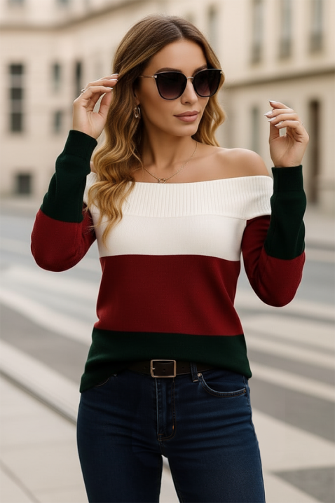 Bluză damă ROVOLZA BORDO - Bluze | Ivet.RO Bluză damă ROVOLZA BORDO, Culoare: bordo, IVET.RO - Reduceri de până la -80%