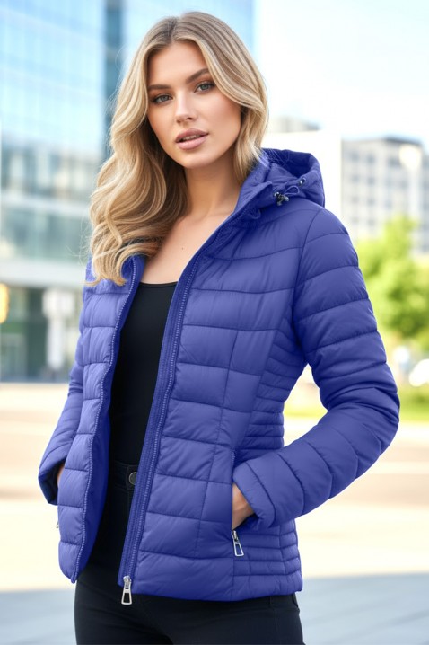 Geacă DEFIONA BLUE - Geci | Ivet.RO Geacă DEFIONA BLUE, Culoare: albastru, IVET.RO - Reduceri de până la -80%