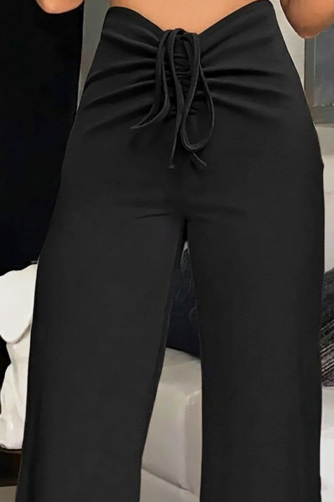 Pantaloni MOLFEDA BLACK - Pantaloni | Ivet.RO Pantaloni MOLFEDA BLACK, Culoare: negru, IVET.RO - Reduceri de până la -80%