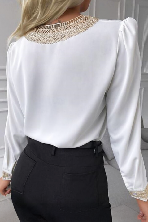 Bluză damă ARETONA WHITE, Culoare: alb, IVET.RO - Reduceri de până la -80%
