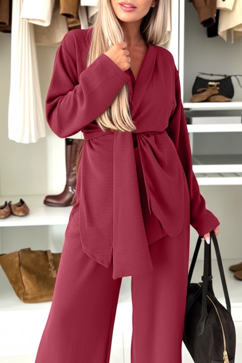 Set GOLZARFA BORDO, Culoare: bordo, IVET.RO - Reduceri de până la -80%