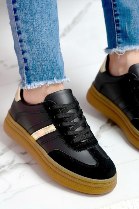 Teniși damă SIOTERA BLACK - Adidași | Ivet.RO Teniși damă SIOTERA BLACK, Culoare: negru, IVET.RO - Reduceri de până la -80%