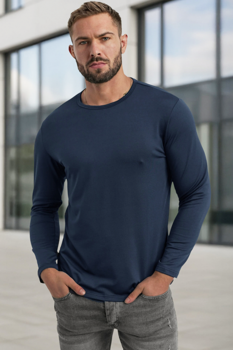 Bluză bărbați GLOMERZO NAVY - Bluze | Ivet.RO Bluză bărbați GLOMERZO NAVY, Culoare: bleumarin, IVET.RO - Reduceri de până la -80%