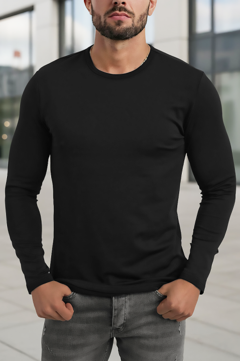 Bluză bărbați GLOMERZO BLACK - Bluze | Ivet.RO Bluză bărbați GLOMERZO BLACK, Culoare: negru, IVET.RO - Reduceri de până la -80%