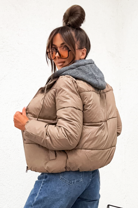 Geacă RINVEDA BEIGE - Geci | Ivet.RO Geacă RINVEDA BEIGE, Culoare: bej, IVET.RO - Reduceri de până la -80%