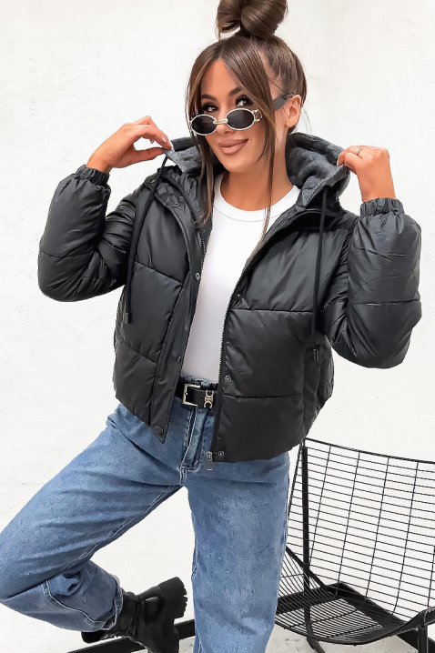 Geacă RINVEDA BLACK - Geci | Ivet.RO Geacă RINVEDA BLACK, Culoare: negru, IVET.RO - Reduceri de până la -80%