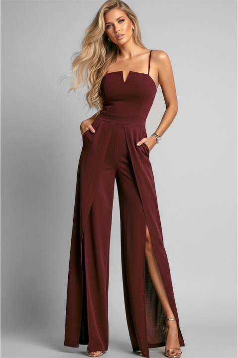 Salopetă URMINDA BROWN - Salopete | Ivet.RO Salopetă URMINDA BROWN, Culoare: maro, IVET.RO - Reduceri de până la -80%