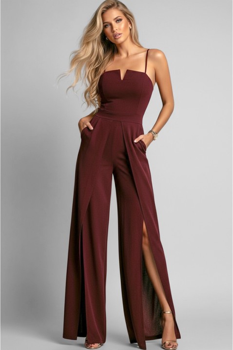 Salopetă URMINDA BROWN - Salopete | Ivet.RO Salopetă URMINDA BROWN, Culoare: maro, IVET.RO - Reduceri de până la -80%