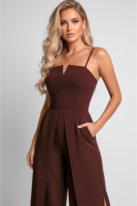 Salopetă URMINDA BROWN - Salopete | Ivet.RO Salopetă URMINDA BROWN, Culoare: maro, IVET.RO - Reduceri de până la -80%