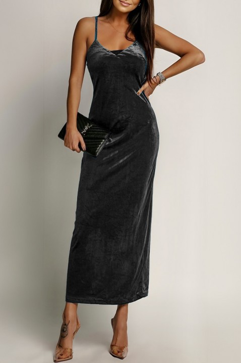 Rochie ZERFILGA BLACK - Rochii lungi | Ivet.RO Rochie ZERFILGA BLACK, Culoare: negru, IVET.RO - Reduceri de până la -80%