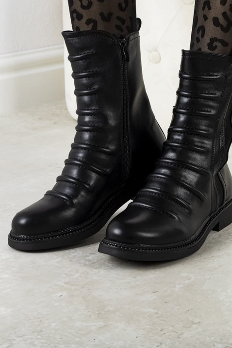 Botine damă TELVORTA, Culoare: negru, IVET.RO - Reduceri de până la -80%