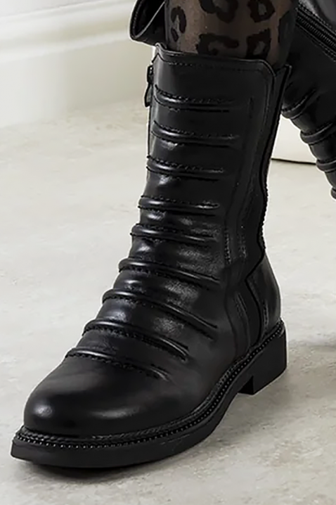 Botine damă TELVORTA, Culoare: negru, IVET.RO - Reduceri de până la -80%