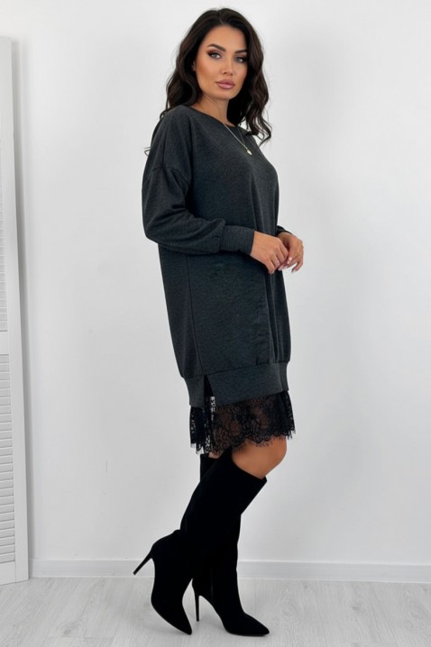 Rochie MONSOVA - Rochii scurte | Ivet.RO Rochie MONSOVA, Culoare: grafit, IVET.RO - Reduceri de până la -80%