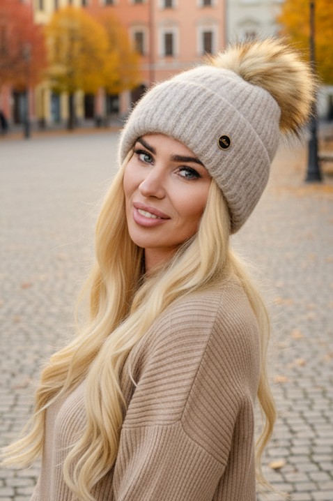 Căciulă GORLEZKA GREY, Culoare: gri, IVET.RO - Reduceri de până la -80%