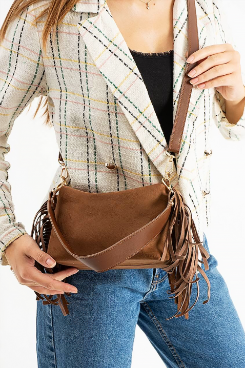 Geantă damă ROLVENDA CAMEL, Culoare: maro deschis    , IVET.RO - Reduceri de până la -80%