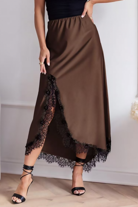 Fustă DANTELDA BROWN, Culoare: negru, IVET.RO - Reduceri de până la -80%