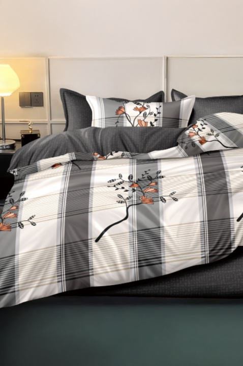 Lenjerie de pat VIGOLDY 200x220 cm bumbac 4 piese, Culoare: multicolor, IVET.RO - Reduceri de până la -80%