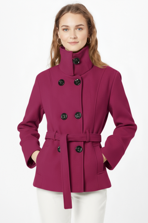 Palton BLENZINA BORDO, Culoare: bordo, IVET.RO - Reduceri de până la -80%