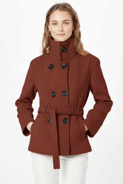 Palton BLENZINA BROWN, Culoare: maro, IVET.RO - Reduceri de până la -80%