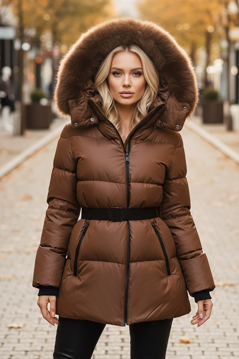 Geacă FROZILIA BROWN, Culoare: maro, IVET.RO - Reduceri de până la -80%