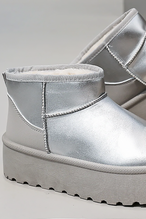 Botine damă VELZONTA SILVER, Culoare: argintiu, IVET.RO - Reduceri de până la -80%