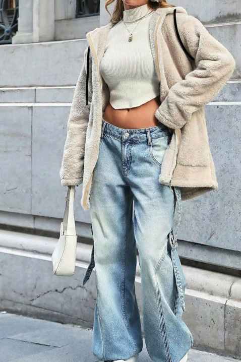 Geacă DORLINZA, Culoare: bej, IVET.RO - Reduceri de până la -80%