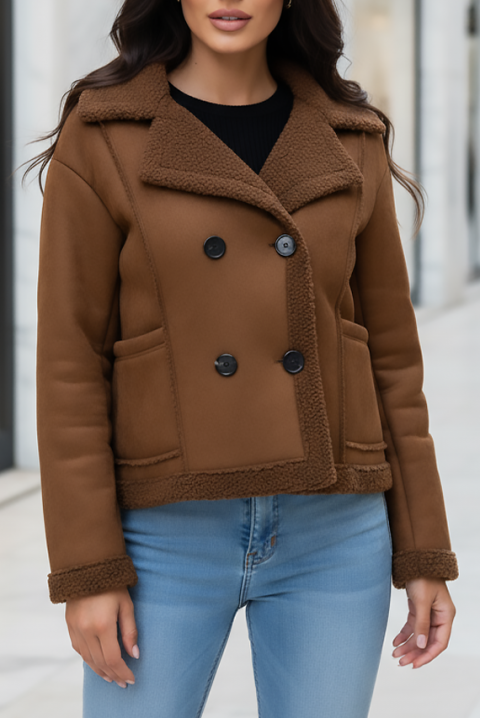 Geacă TORMELDA BROWN, Culoare: maro, IVET.RO - Reduceri de până la -80%