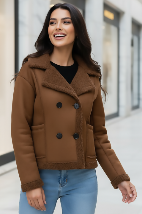 Geacă TORMELDA BROWN, Culoare: maro, IVET.RO - Reduceri de până la -80%