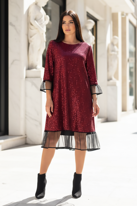 Rochie MESIONA RED, Culoare: roșu, IVET.RO - Reduceri de până la -80%