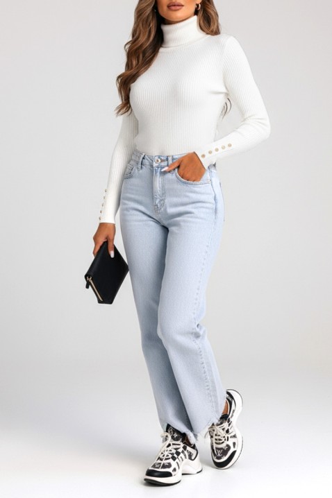 Bluză damă PEROLTA WHITE, Culoare: alb, IVET.RO - Reduceri de până la -80%