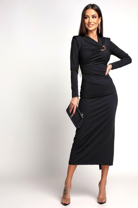 Rochie AMORGA BLACK, Culoare: negru, IVET.RO - Reduceri de până la -80%