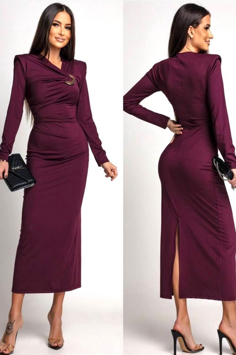 Rochie AMORGA BORDO, Culoare: bordo, IVET.RO - Reduceri de până la -80%
