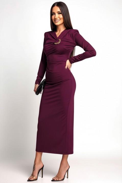 Rochie AMORGA BORDO, Culoare: bordo, IVET.RO - Reduceri de până la -80%