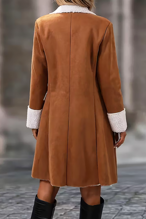Palton MARSETA CAMEL, Culoare: maro deschis    , IVET.RO - Reduceri de până la -80%