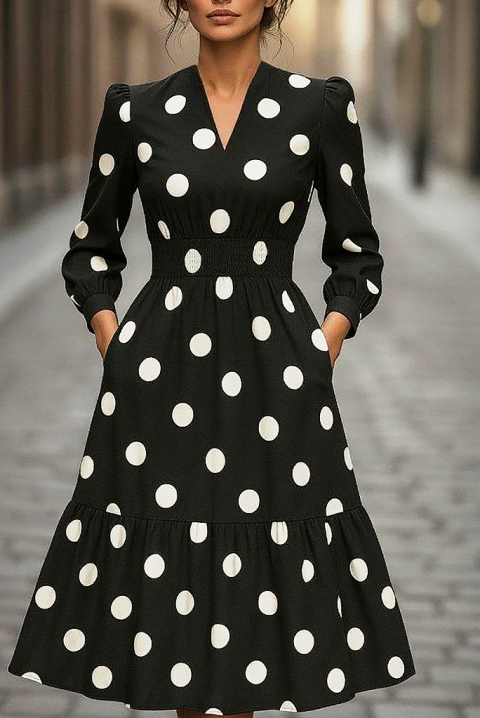 Rochie TRONZINA, Culoare: negru, IVET.RO - Reduceri de până la -80%