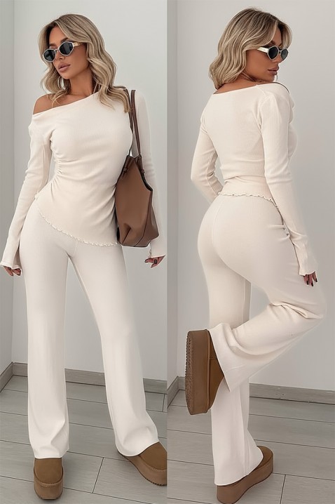 Set ABENITA ECRU, Culoare: ecru, IVET.RO - Reduceri de până la -80%