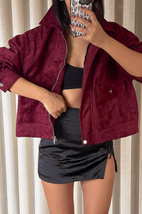 Geacă REMZINA BORDO, Culoare: bordo, IVET.RO - Reduceri de până la -80%