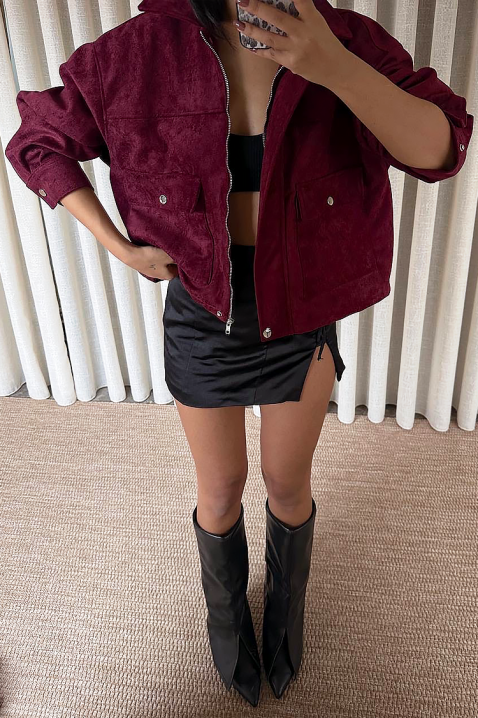 Geacă REMZINA BORDO, Culoare: bordo, IVET.RO - Reduceri de până la -80%