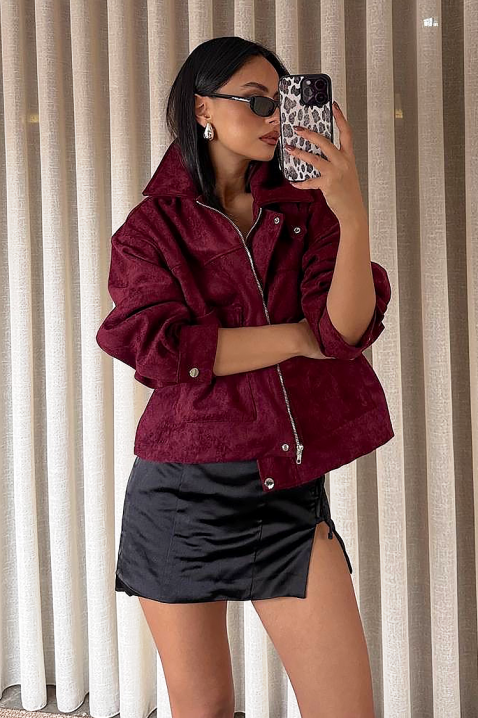 Geacă REMZINA BORDO, Culoare: bordo, IVET.RO - Reduceri de până la -80%