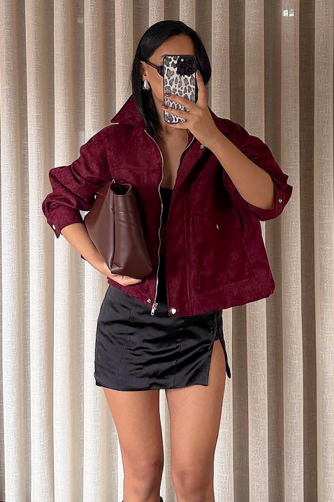 Geacă REMZINA BORDO, Culoare: bordo, IVET.RO - Reduceri de până la -80%