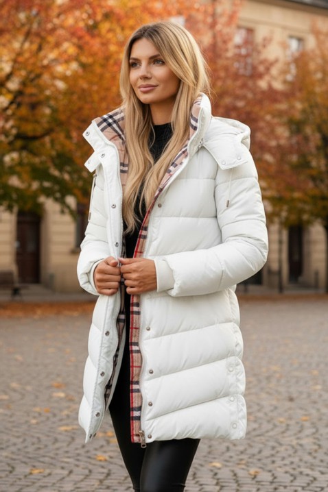 Geacă RENIESA WHITE, Culoare: alb, IVET.RO - Reduceri de până la -80%