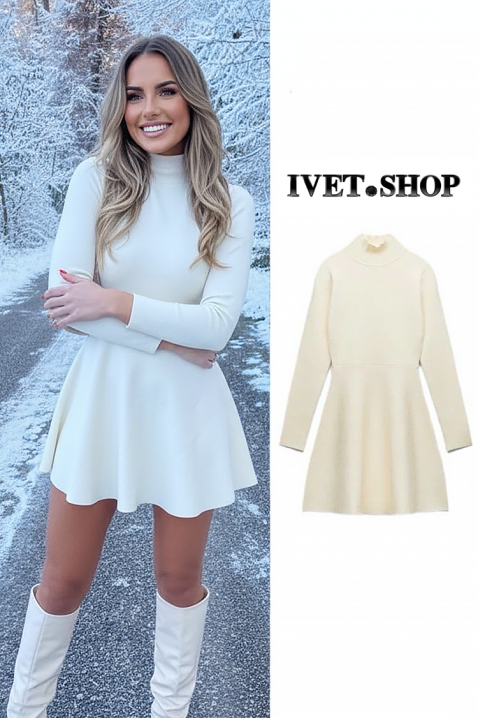 Rochie MOLANZA, Culoare: alb, IVET.RO - Reduceri de până la -80%