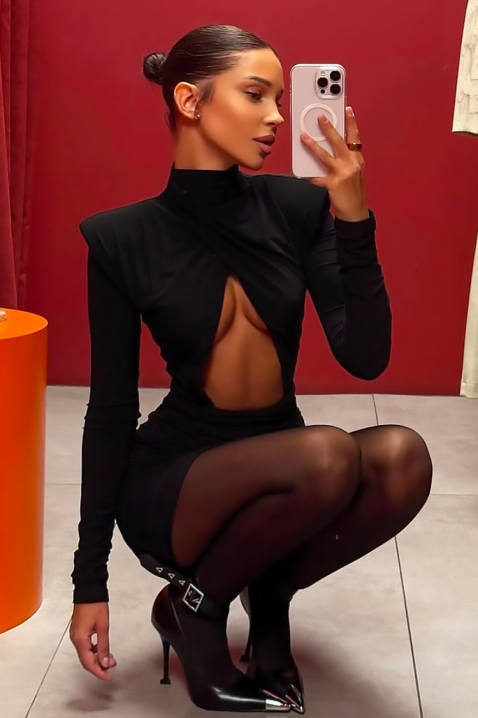 Rochie NRENINZA, Culoare: negru, IVET.RO - Reduceri de până la -80%